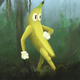 Illustration for article titled Anthropomorphologists Find Earliest Known Evidence Of Banana Walking Upright